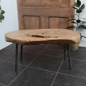 MESA DE CENTRO DE CASTAÑO