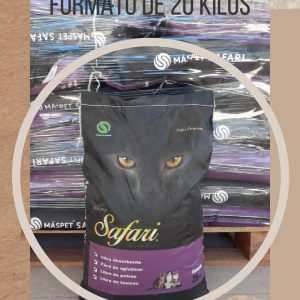Arena sanitaria Safari 20 kilos