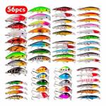 Set De Señuelos De Pesca De 56 Piezas, C