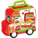 Maletin Pizza Con Accesorios Para Jugar