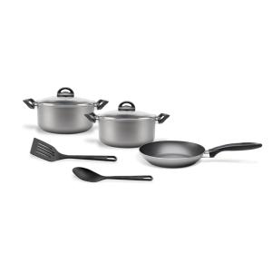 Batería De Cocina Brinox 7 Piezas-plata