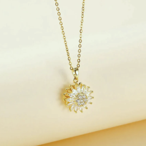 Collar Girasol Giratorio