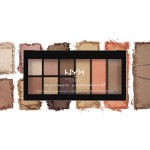 NYX PROFESSIONAL MAKEUP Paleta Go-to, Wanderlust, 0.54 onzas