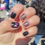 Nebulosa arte en uñas