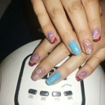 Nebulosa arte en uñas