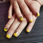 Nebulosa arte en uñas