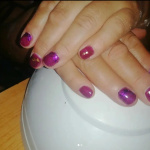 Nebulosa arte en uñas