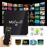 TVBOX MX Q PRO 8K Android 13 64G + 512GB
